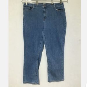 L.L. Bean Women's Straight Leg Jeans - Classic Blue